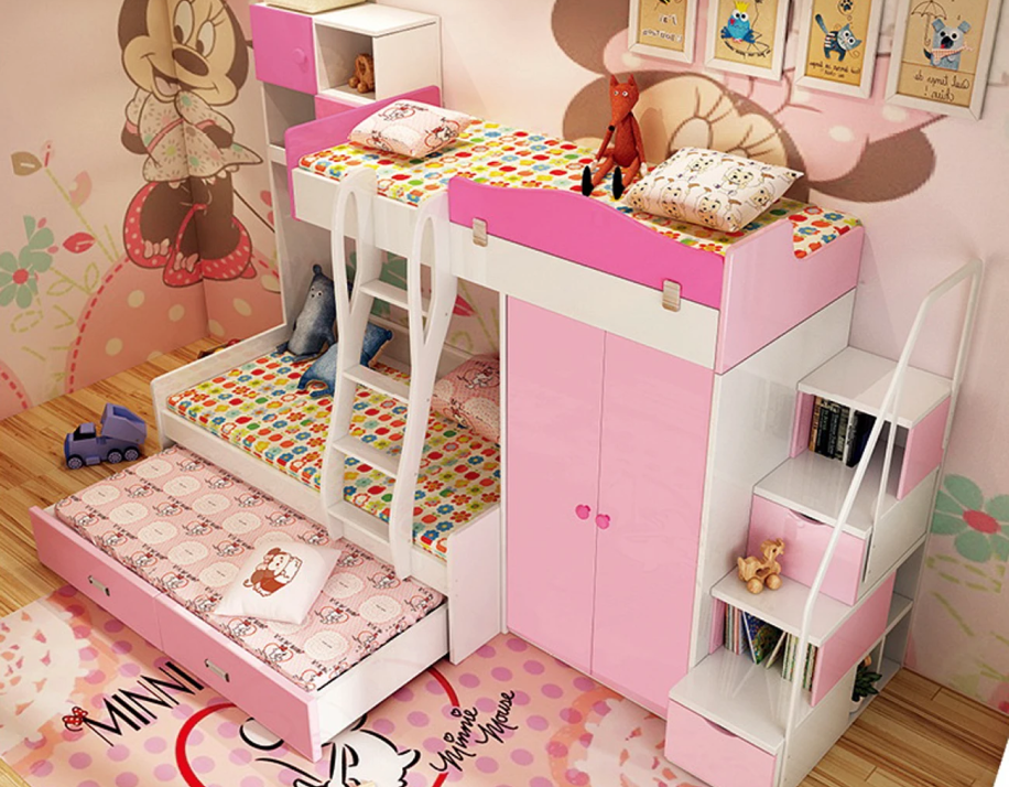 Kids' bunk bed bedrooms